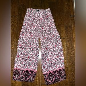 Torrid floral trousers, high waisted with pockets